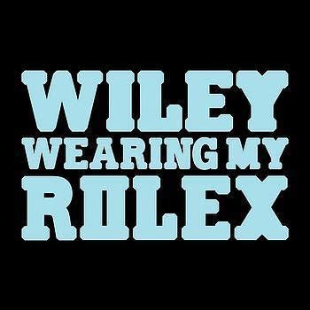 wearing my rolex wiley